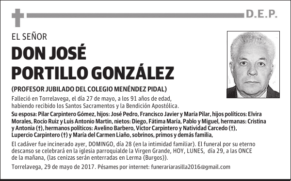 Don José Portillo González