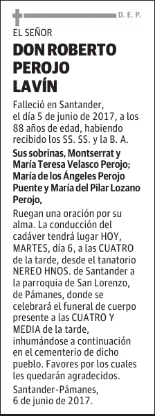 Roberto Perojo Lavin