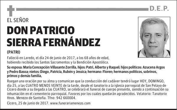 Don Patricio Sierra Fernández