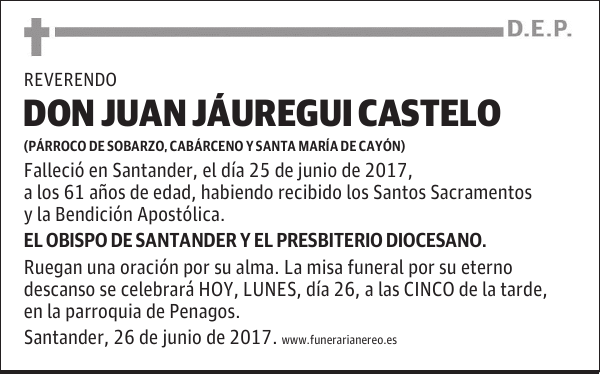 DON JUAN JÁUREGUI CASTELO