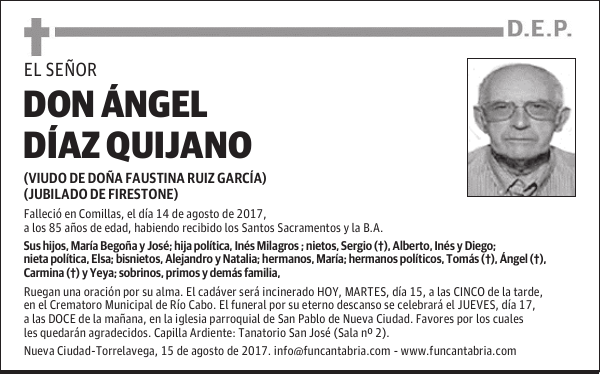 Don Ángel Díaz Quijano
