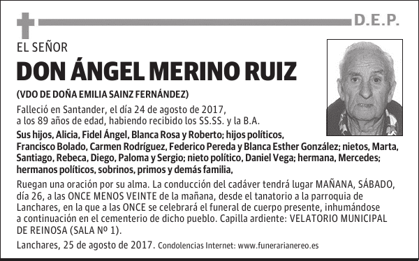 DON ANGEL MERINO RUIZ