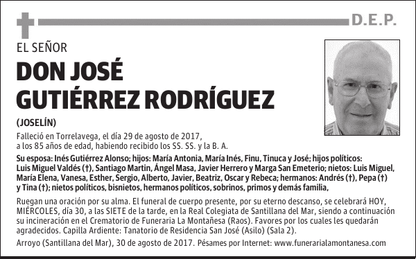 DON JOSÉ GUTIÉRREZ RODRÍGUEZ