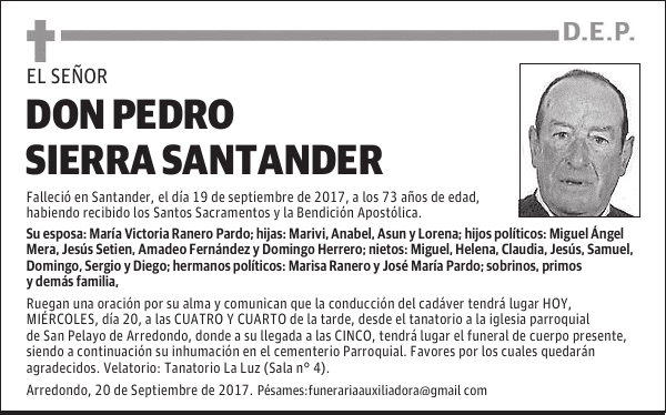 Don Pedro Sierra Santander