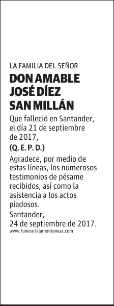 DON AMABLE JOSÉ DIEZ SAN MILLAN