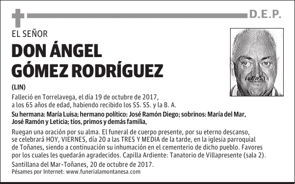 DON ÁNGEL GÓMEZ RODRÍGUEZ
