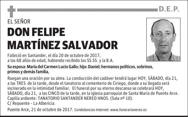 DON FELIPE MARTÍNEZ SALVADOR