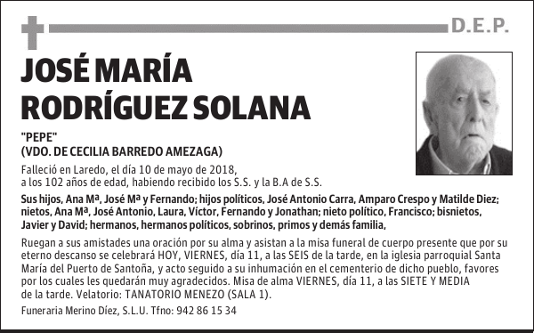 JOSÉ MARÍA RODRÍGUEZ SOLANA