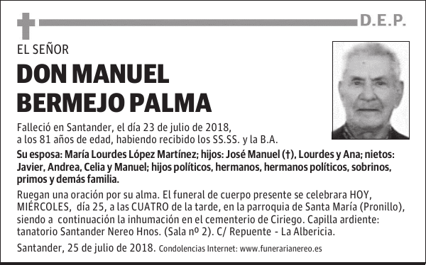 DON MANUEL BERMEJO PALMA