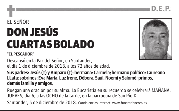 DON JESÚS CUARTAS BOLADO