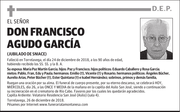 DON FRANCISCO AGUDO GARCÍA