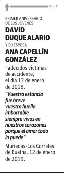 DAVID DUQUE ALARIO