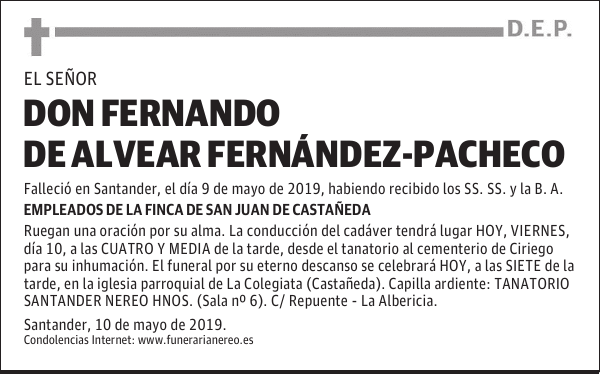 DON FERNANDO DE ALVEAR FERNÁNDEZ-PACHECO