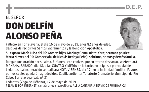 DON DELFÍN ALONSO PEÑA