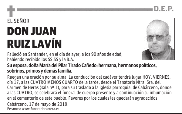 DON JUAN RUIZ LAVÍN