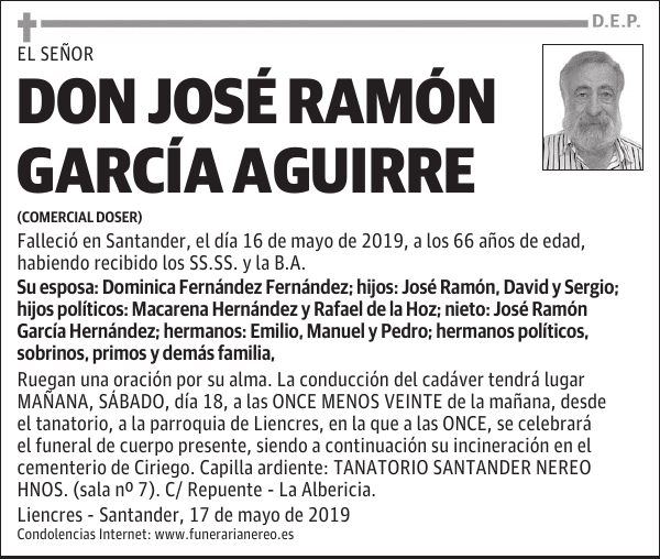 DON JOSÉ RAMÓN GARCÍA AGUIRRE