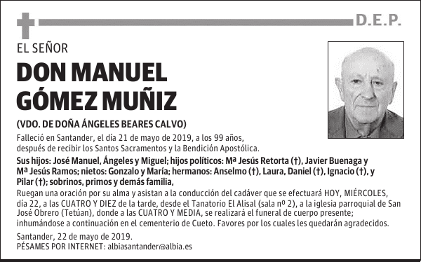 DON MANUEL GÓMEZ MUÑIZ