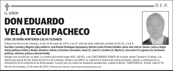 DON EDUARDO VELATEGUI PACHECO