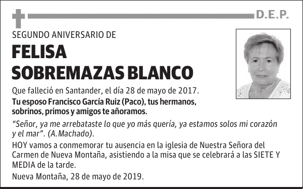 FELISA SOBREMAZAS BLANCO