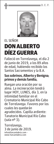 DON ALBERTO DÍEZ GUERRA