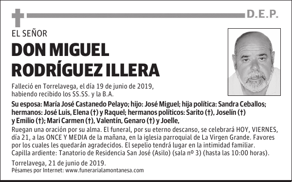 DON MIGUEL RODRÍGUEZ ILLERA
