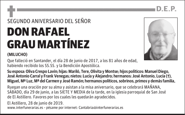 DON RAFAEL GRAU MARTÍNEZ