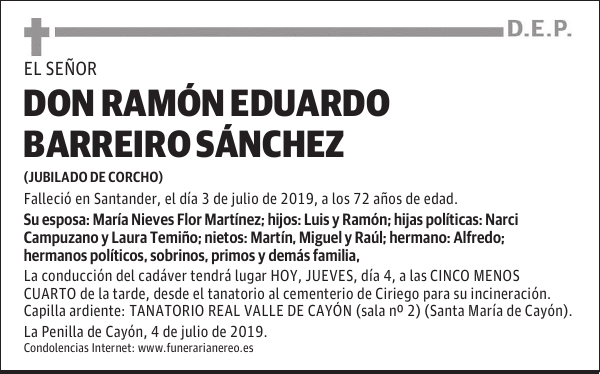 DON RAMÓN EDUARDO BARREIRO SÁNCHEZ