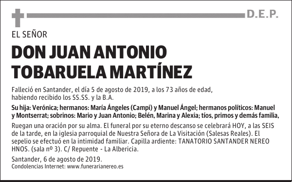 DON JUAN ANTONIO TOBARUELA MARTÍNEZ
