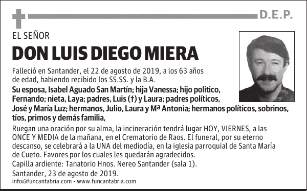 DON LUIS DIEGO MIERA