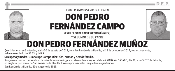 DON PEDRO FERNÁNDEZ CAMPO