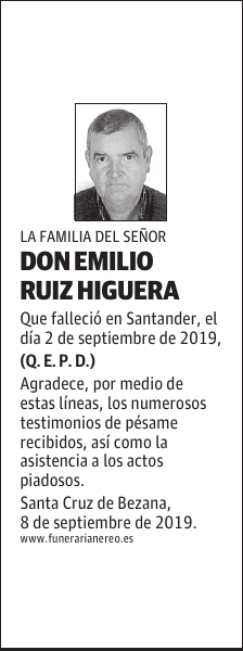 DON EMILIO RUIZ HIGUERA