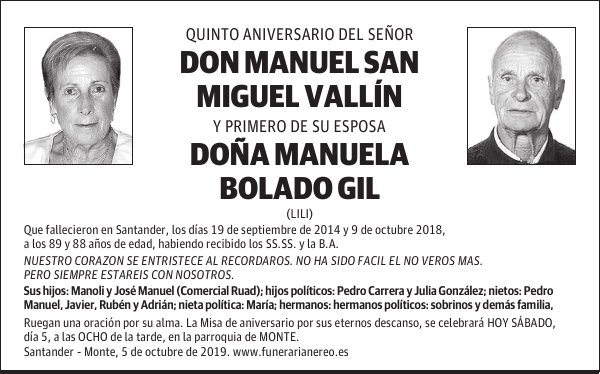 DON MANUEL SAN MIGUEL VALLÍN