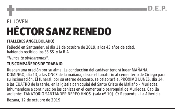 HÉCTOR SANZ RENEDO