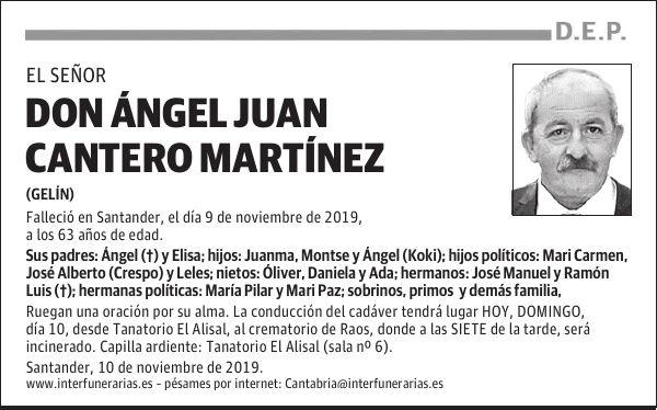 DON ÁNGEL JUAN CANTERO MARTÍNEZ