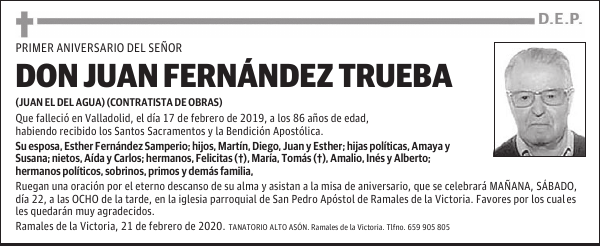 DON JUAN FERNÁNDEZ TRUEBA