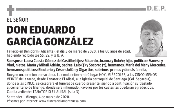 DON EDUARDO GARCÍA GONZÁLEZ