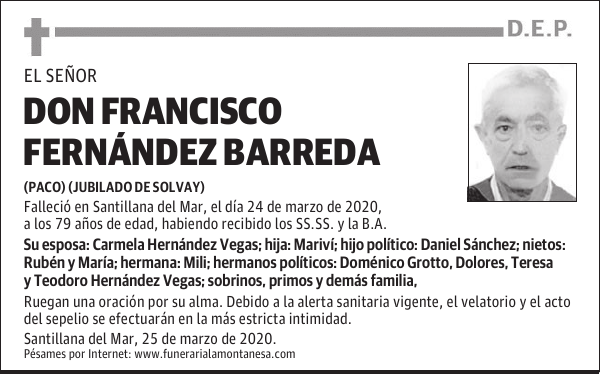 DON FRANCISCO FERNÁNDEZ BARREDA