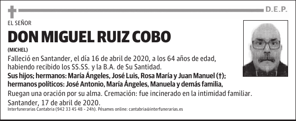 DON MIGUEL RUIZ COBO