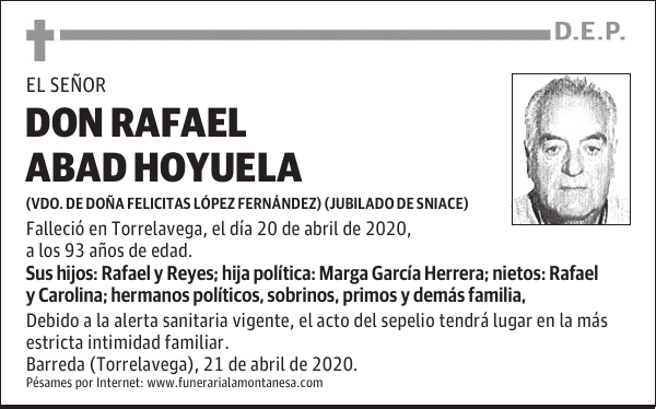 DON RAFAEL ABAD HOYUELA