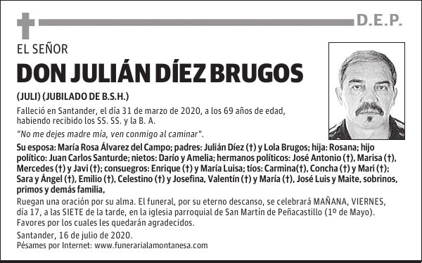 DON JULIÁN DÍEZ BRUGOS