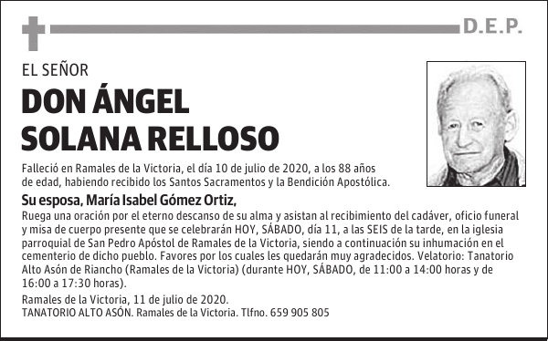 DON ÁNGEL SOLANA RELLOSO