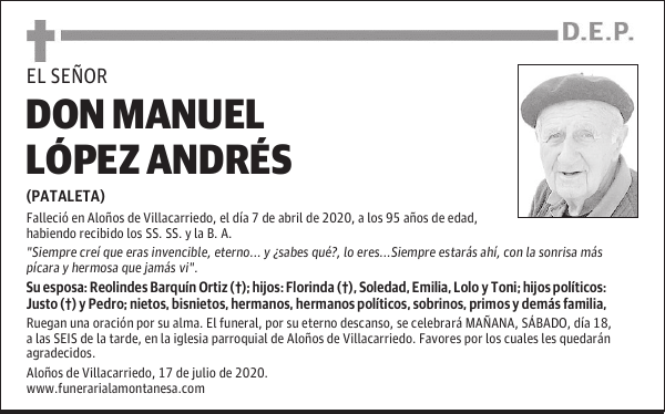 DON MANUEL LÓPEZ ANDRÉS