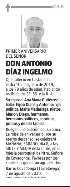 DON ANTONIO DÍAZ INGELMO