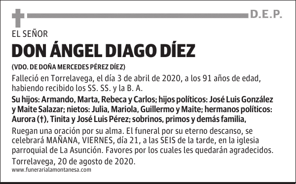 DON ÁNGEL DIAGO DÍEZ