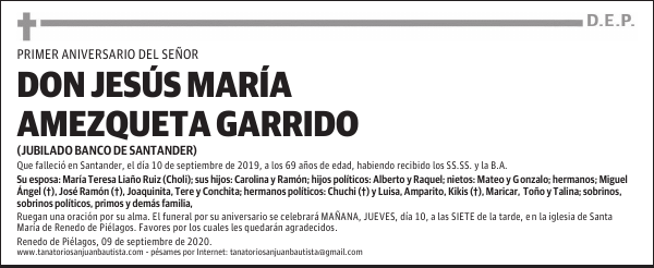 DON JESÚS MARÍA AMEZQUETA GARRIDO