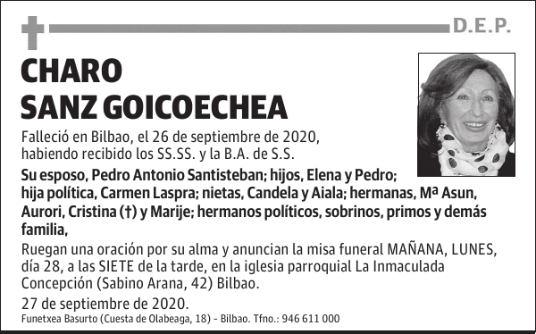 CHARO SANZ GOICOECHEA