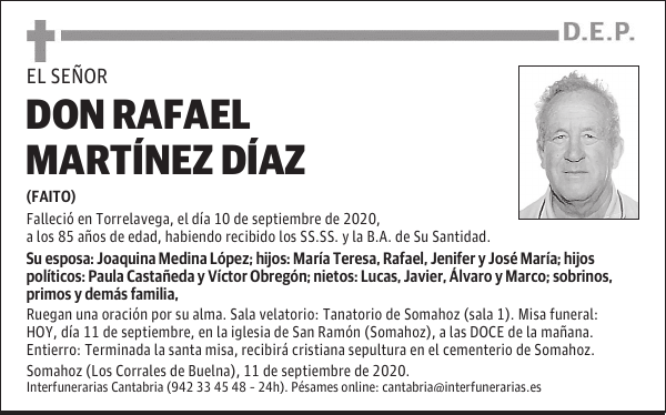 DON RAFAEL MARTÍNEZ DÍAZ