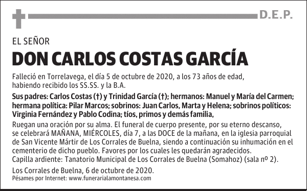 DON CARLOS COSTAS GARCÍA