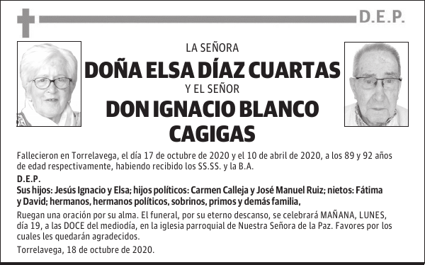 DOÑA ELSA DÍAZ CUARTAS