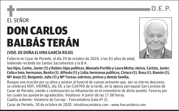 DON CARLOS BALBÁS TERÁN